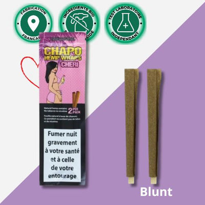 Blunt Feuille de Chanvre Chéri 🍒 | CHAPO