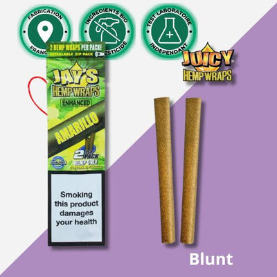 Blunt Feuille de Chanvre Amarillo 🍋 X50 | JUICY JAY'S