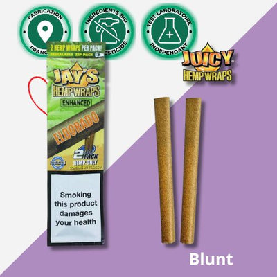 Blunt Feuille de Chanvre Eldorado 🍍 X50 | JUICY JAY'S