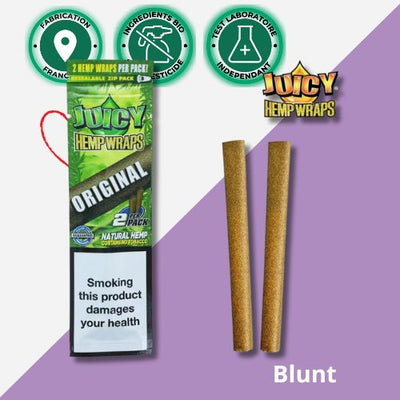 Stump original hamp blad 🌿 X50 | Juicy Jay's