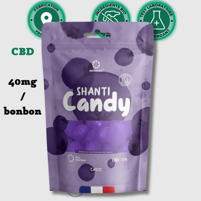 Bonbons CBD 40mg/ bonbon  x 14 - 9 Saveurs