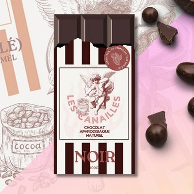 Chocolat Aphrodisiaque Noir Les Canailles - Libido des Papilles 🍫
