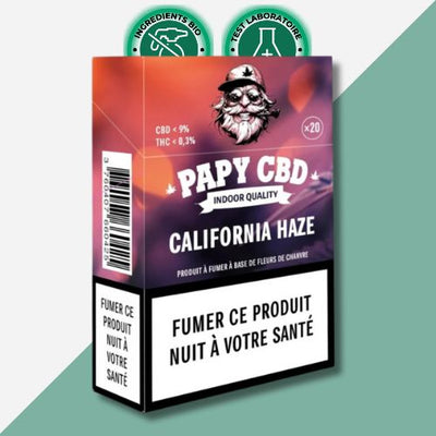 CBD California Haze Cigarettes Package | Bedstefar CBD