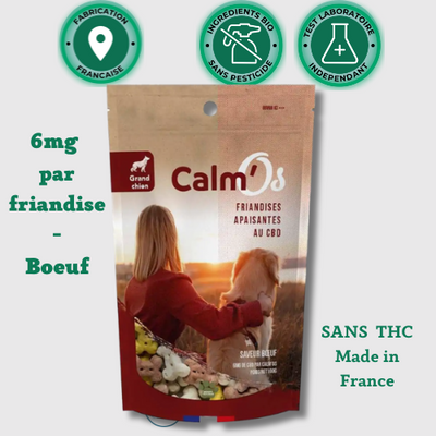 Biscuit au CBD pour grand chien