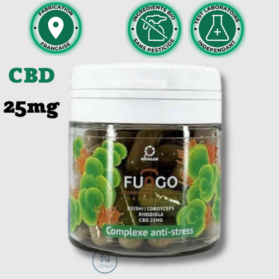 gelules cbd rhodiola reishi cordyceps