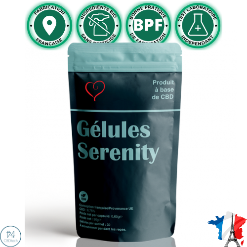 Serenité™ Gelules CBD X30 Bio Fort