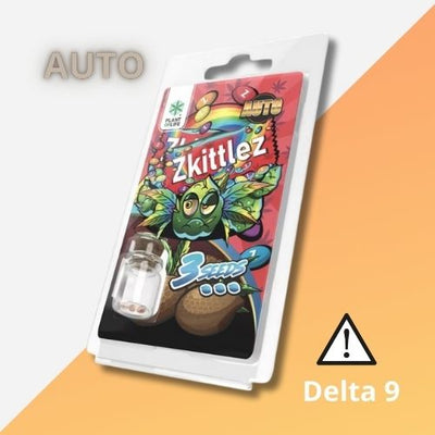 Graines Autofloraison THC de Collection | Zkittlez Auto 3 Graines