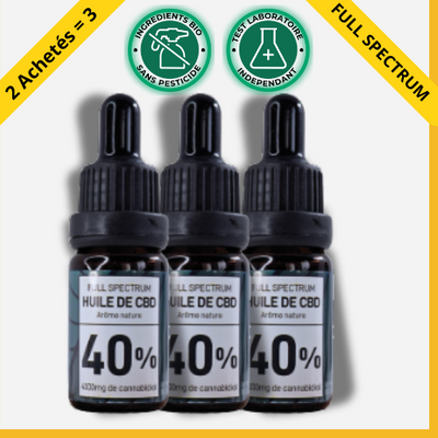 Huile de CBD 40% Full Spectrum