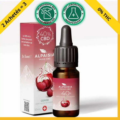  Huile CBD Cerise 10%| 40%