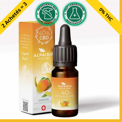 Huile CBD Mangue 10%| 40%