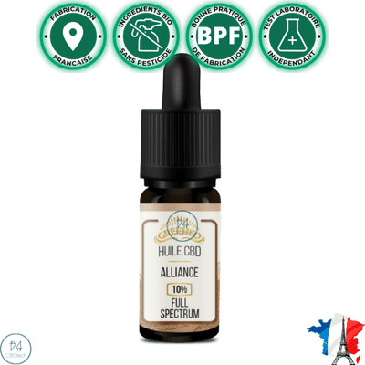 CBD oil France 10% Full Spectrum Greeneo