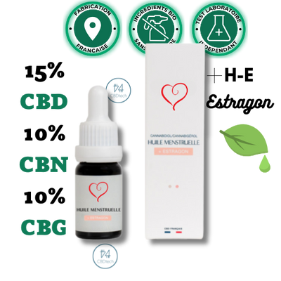 huile cbd cbg cbn menstruelle 35%