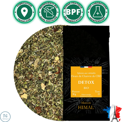 tisane detox cbd chanvre himal