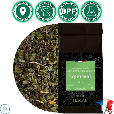 infusion chanvre equilibre cbd himal