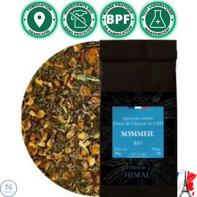 tisane sommeil cbd himal