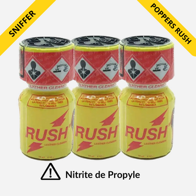 Poppers Rush Jaune 10ml nitrite de propyle