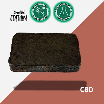 Resine de CBD en Gros 100g : 42% 3X Filtré Laqué