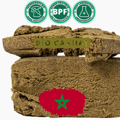 Hashkom : Résine CBD Premium 35% - Origine Maroc