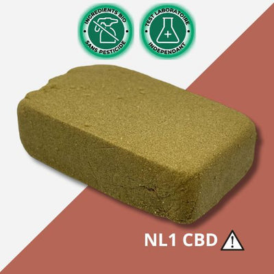 Résine Kif Jaune NL 1 CBD 82% : Premium⚡