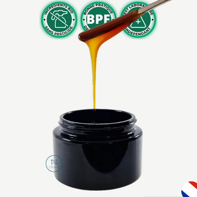Resine de CBD en Gros : Rosin LA RÉSIN 62%