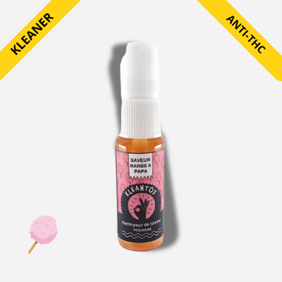 Spray KLEANER Anti-THC | KLEANTOX Barbe à papa
