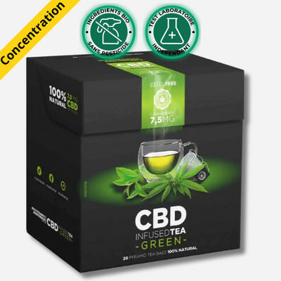 Thé Vert CBD : Bien-être et saveur 💚