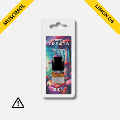 Vape pod Muscimol Mushroom | Trippy Treats