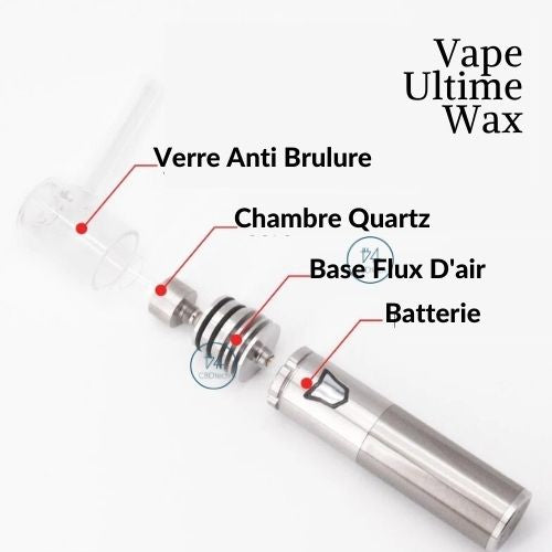 Vaporisateur CBD Wax Concentré Dabing