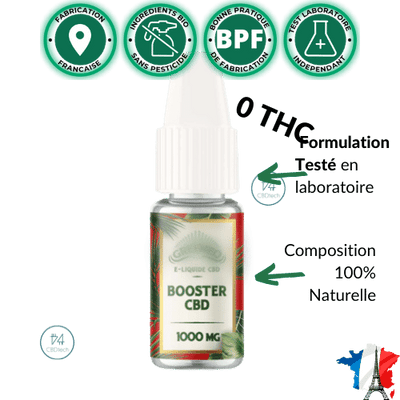 E Liquid Booster CBD 500> 2000mg