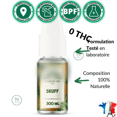 Green™ E liquide Skuff CBD 100>1000mg