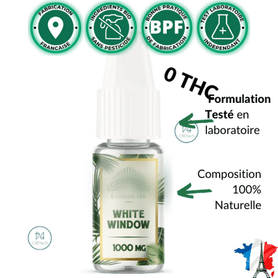 Green™ E liquide White Widow CBD 100>1000mg