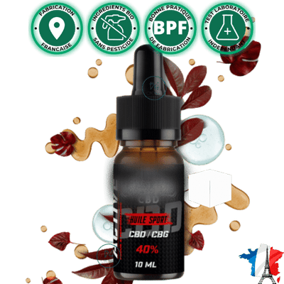 Huile cbd cbg 40% france