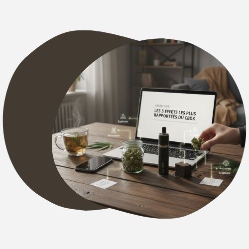 CBDX : Effets Puissants et Planants Légal en France 2025
