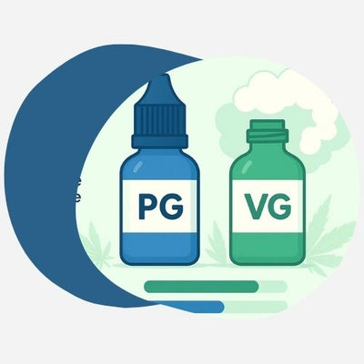 Différence entre le VG et le PG dans les e-liquides au CBD