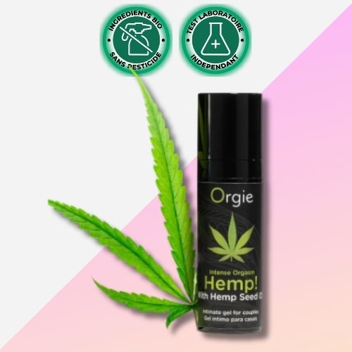 Gel Intime CBD : Aphrodisiaque Naturel et Intense | Orgie