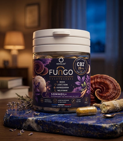Gélules Sommeil + Adaptogènes Melatonine | Fungo