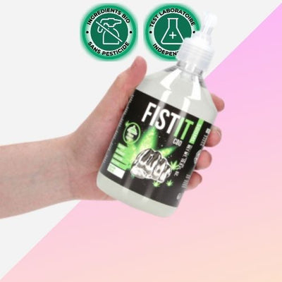 Lubrifiant CBD 500ml : Plaisir Intime au Naturel | Fist It