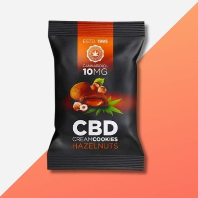 Cookie Noisettes au CBD 10mg - Multitrance (24 Sachets)