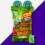 Bonbons CBD goût fraise 🍓 | BUBBLY BILLY