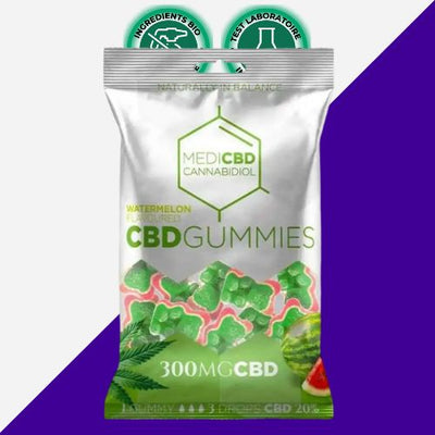 Bonbons CBD goût pastèque 🍉 | MULTITRANCE