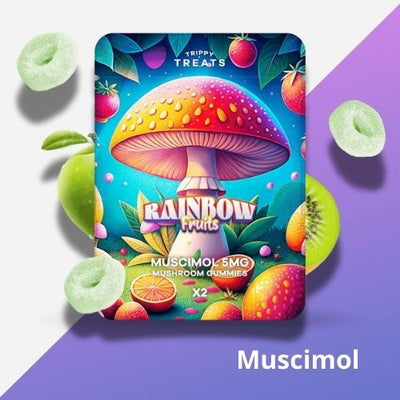 Muscimol Mushroom Gummies | Trippy godbidder