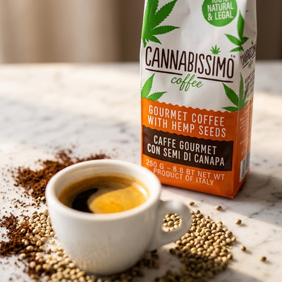 Café Moulu aux Graines de Chanvre 250g | CANNABISSIMO