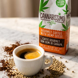 Café Moulu aux Graines de Chanvre 250g | CANNABISSIMO