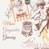 Chocolat Aphrodisiaque Blanc Les Canailles - écorce d'orange et rose 🍫 🟠