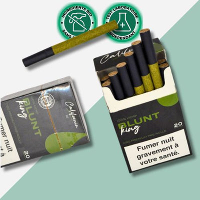Paquet de Cigarettes CBD Premium Blunt King  | California BZ