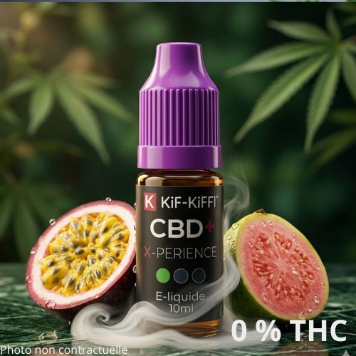 E-Liquide CBD X-Perience I Passion Goyave, Prt Vaper, 0% THC E-Liquide CBD X-Perience I Passion Goyave, Prt Vaper, 0% THC