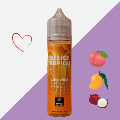 E-liquid CBD Red Fruits 50ml |  Marie Jeanne