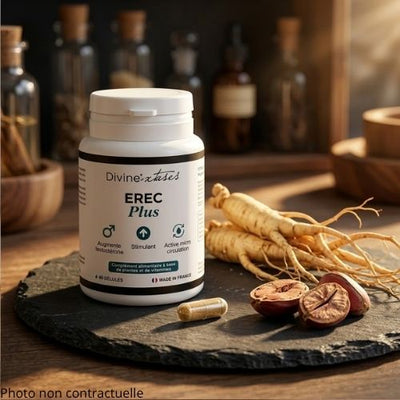 EREC PLUS | Complément Vitalité Homme - Divinextases