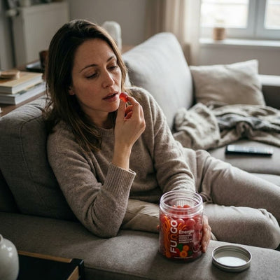 Gummies Énergie Cordyceps Acérola Magnésium Vitamine B12 | FUNGO