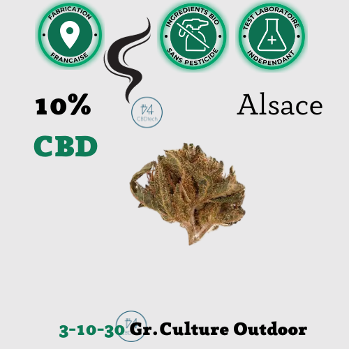 Alsace™ Flower CBD French Weed ≈6% 